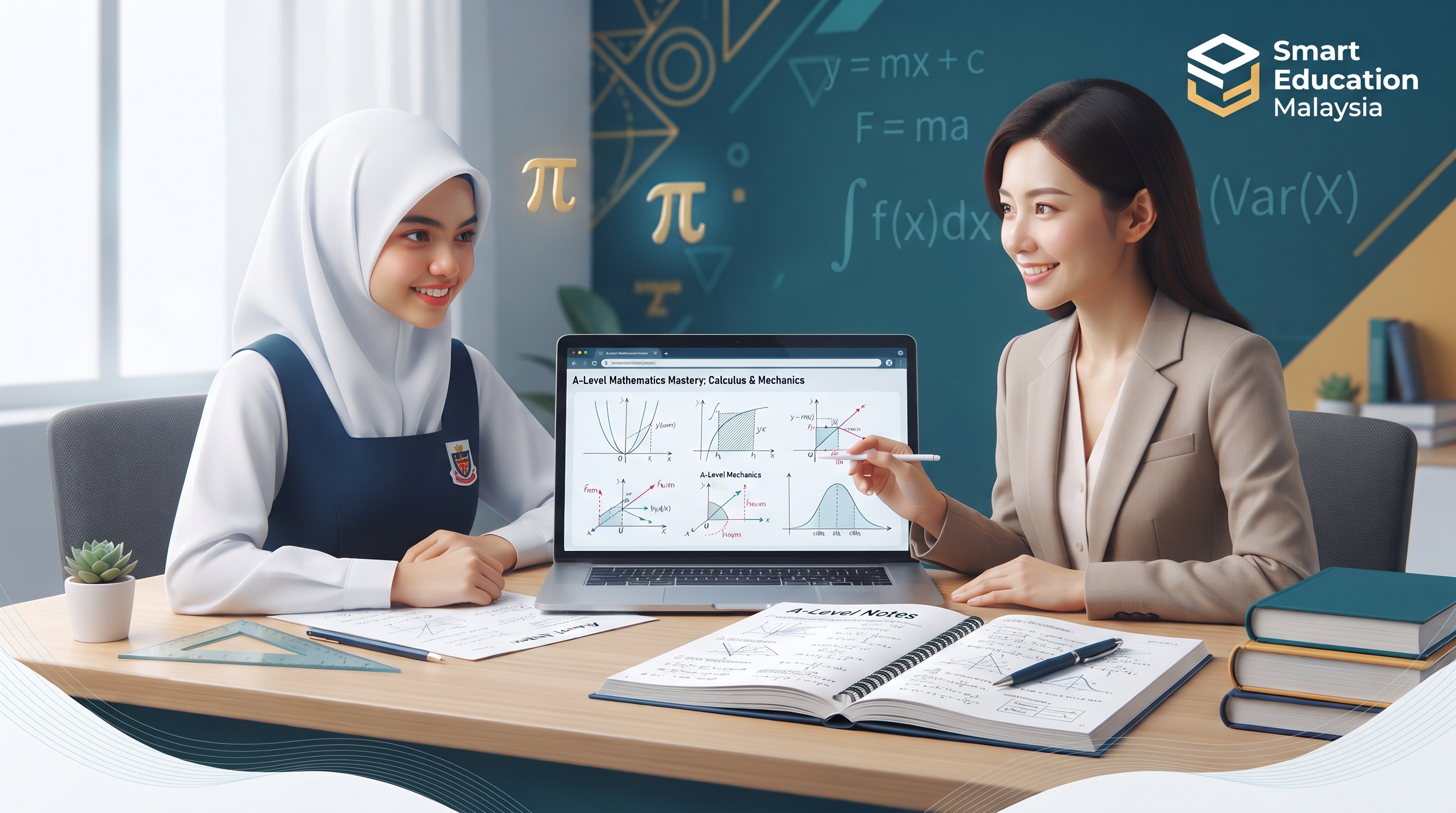 A Level Mathematics Guide: Pure Maths, Mechanics & Statistics Preparation