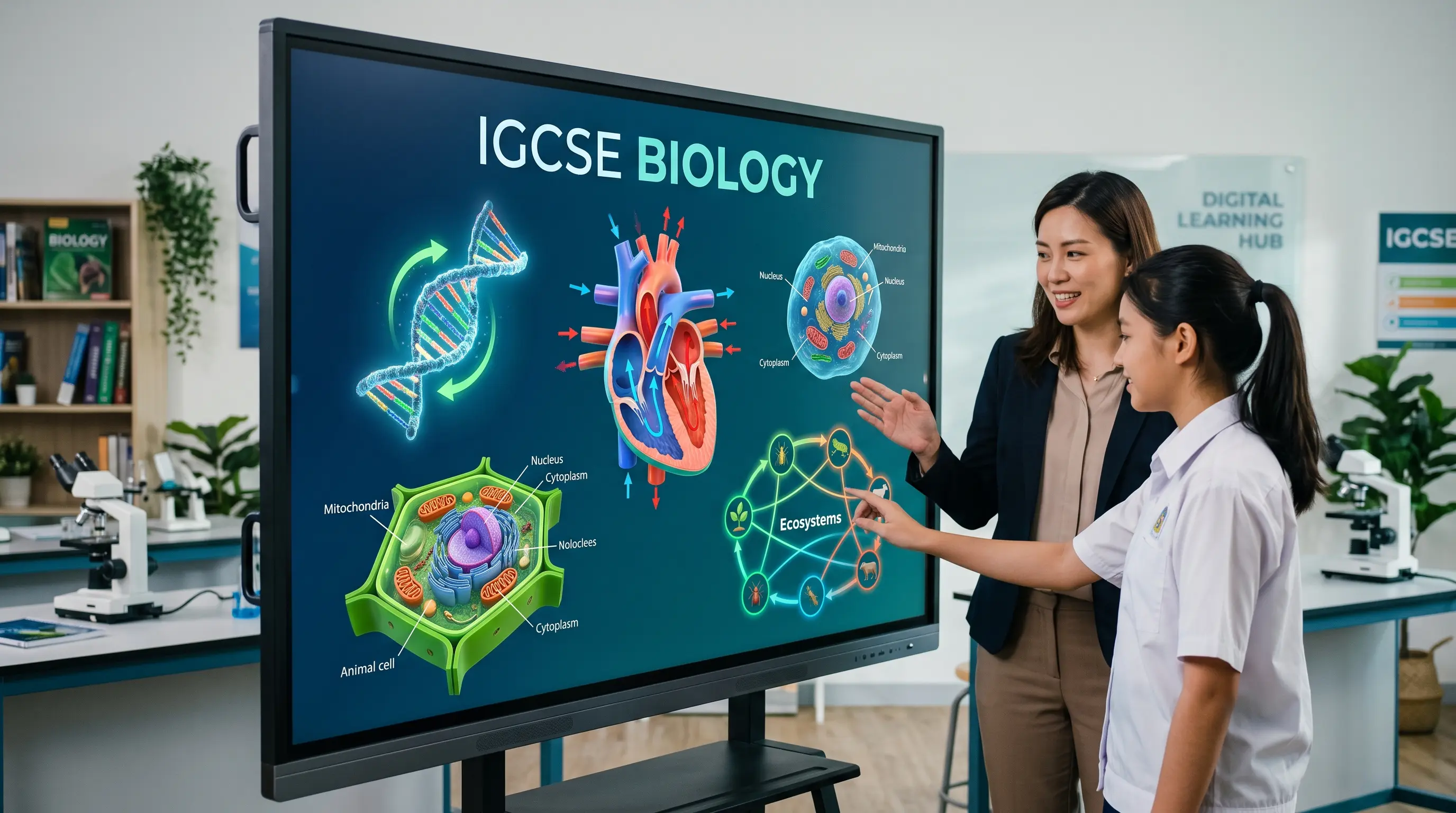 IGCSE Biology Tuition: Human Physiology, Genetics & Ecology Concepts