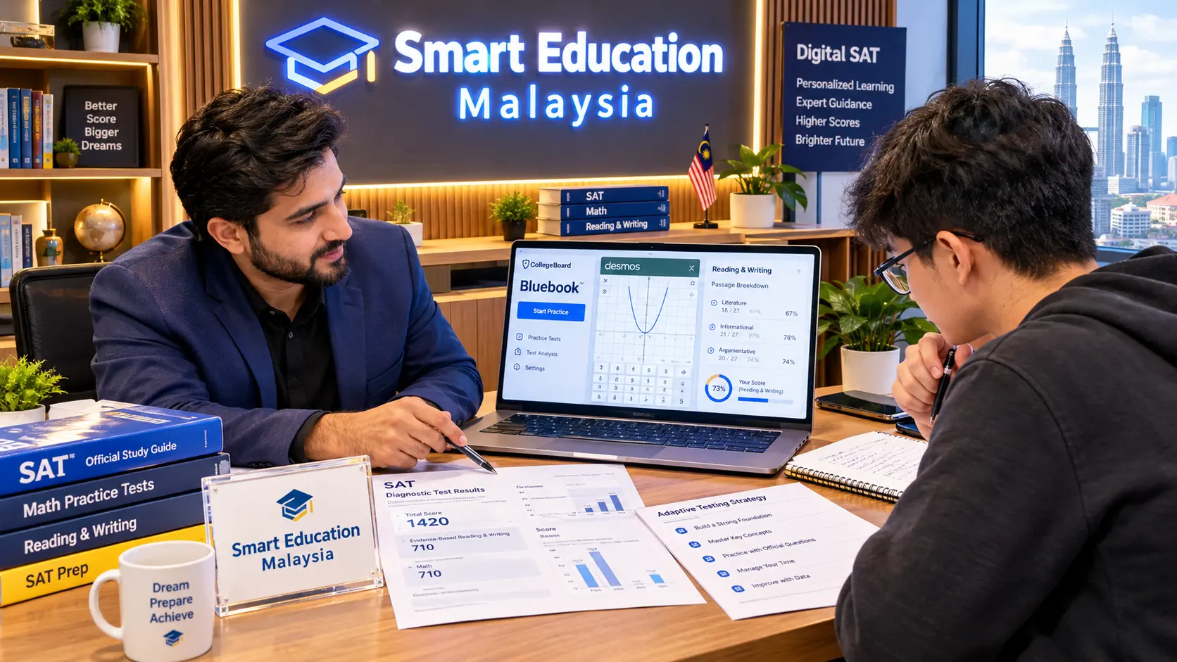 SAT Tutor Malaysia: Proven Strategies to Score 1400+ on Digital SAT