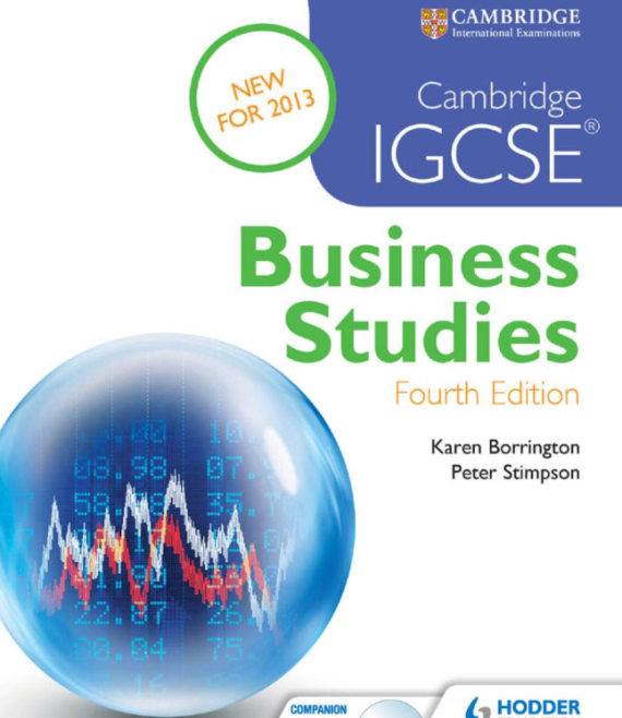 Cambridge IGCSE Business Studies 4th Edition textbook - Complete study guide for IGCSE Business exam preparation.